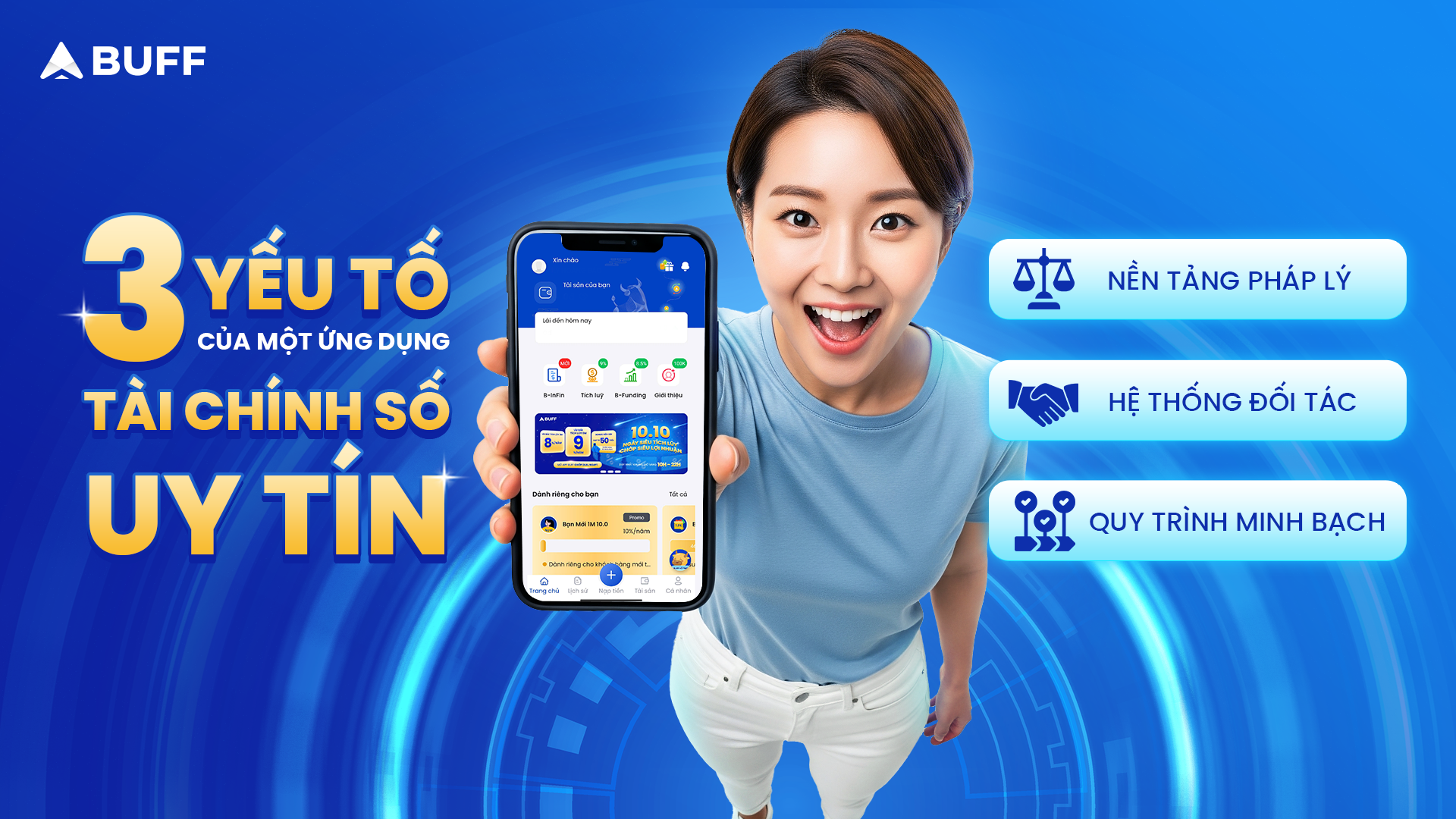 Bài toán minh bạch trong đầu tư tài chính số của ứng dụng BUFF- Ảnh 1.